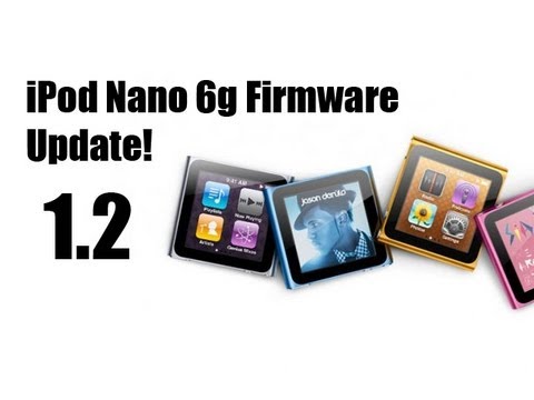 software update for ipod nano